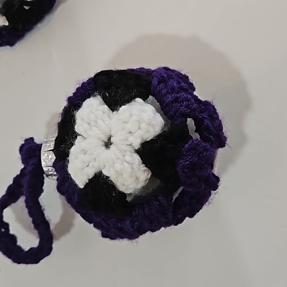 Hand Crafted Crochet Holiday Ornaments Grannycore Christmas Decor - Picture 7 of 17